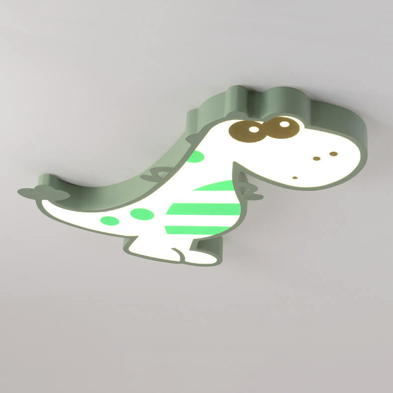 Skanto | DinoBright LED Taklampe | Kreativ Dinosaur Design | Barnerom Lampe | Varm & Hvit Lys | Dempbar