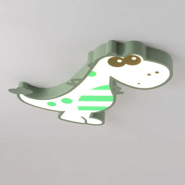 Skanto | DinoBright LED Taklampe | Kreativ Dinosaur Design | Barnerom Lampe | Varm & Hvit Lys | Dempbar