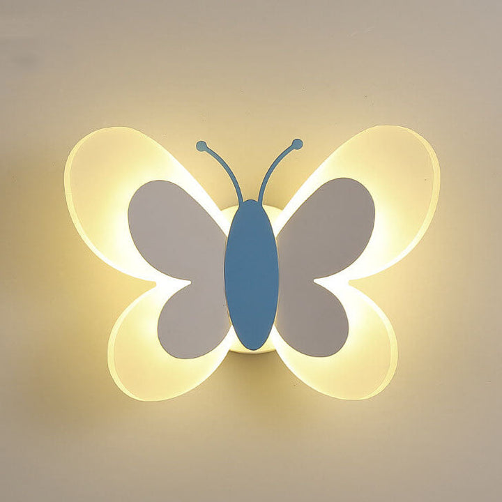 Skanto | LuminoArt – Vegglampe LED kreativ formet som en sommerfugl med 1 lys i akryl