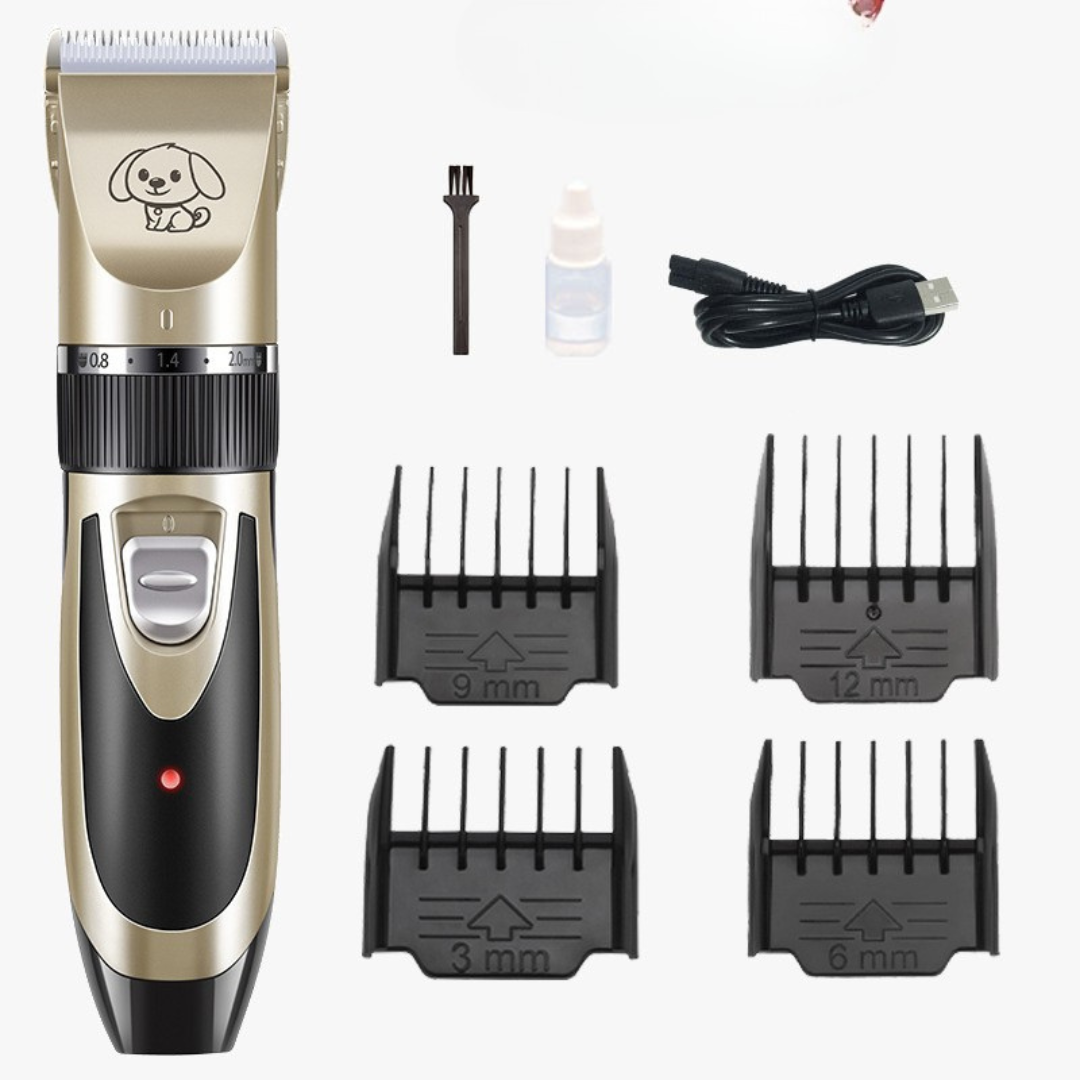 Silent Coat Trimmer sett for hunder Skanto