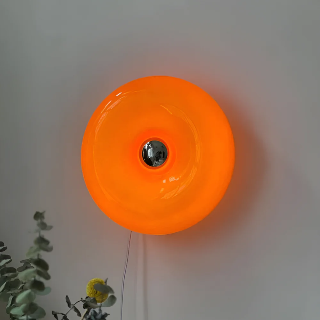 Skanto | Moderne Glass Vegglampe