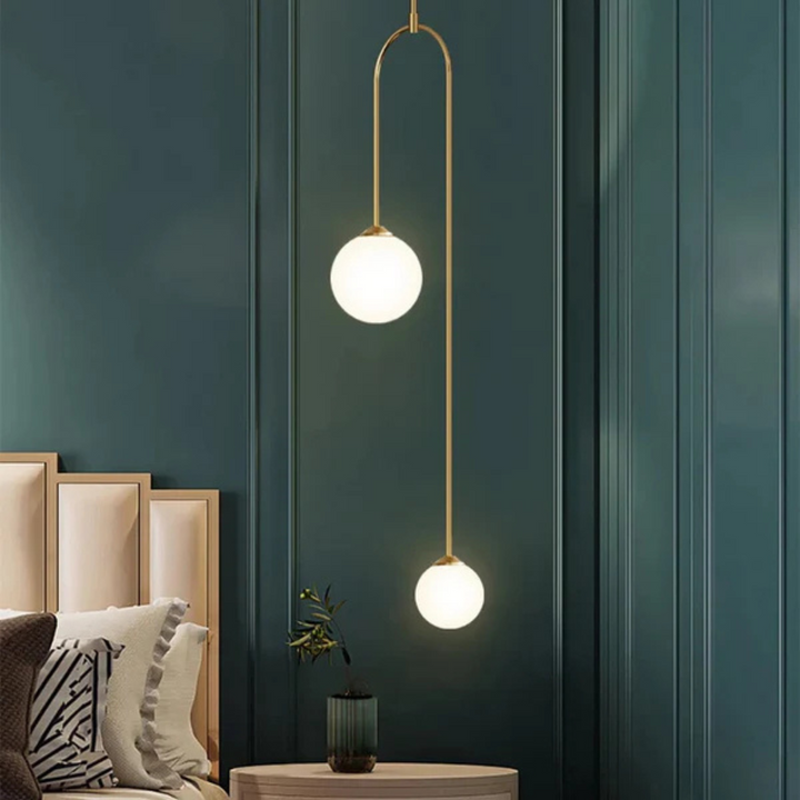 Skanto | Stilig Stue Glass Pendellampe