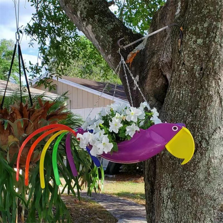 Skanto | GardenChicken Hengende Potte – Den morsomme dekorative skålen for blomster & urter