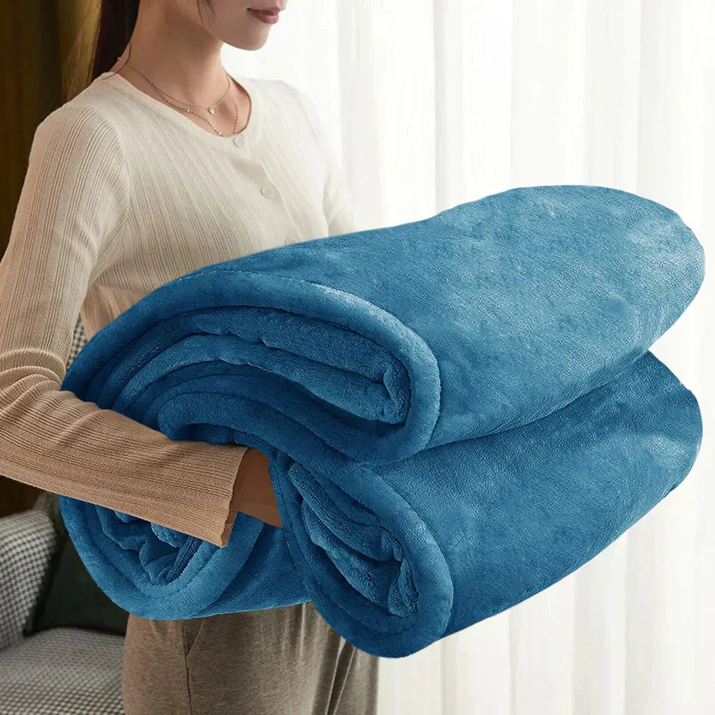 Skanto | Maxime | Koselig Fleece Teppe for Alle Sesonger - Ekstra Mykt og Varmt