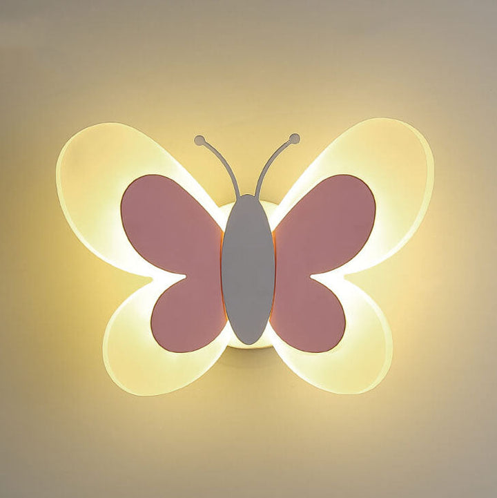 Skanto | LuminoArt – Vegglampe LED kreativ formet som en sommerfugl med 1 lys i akryl