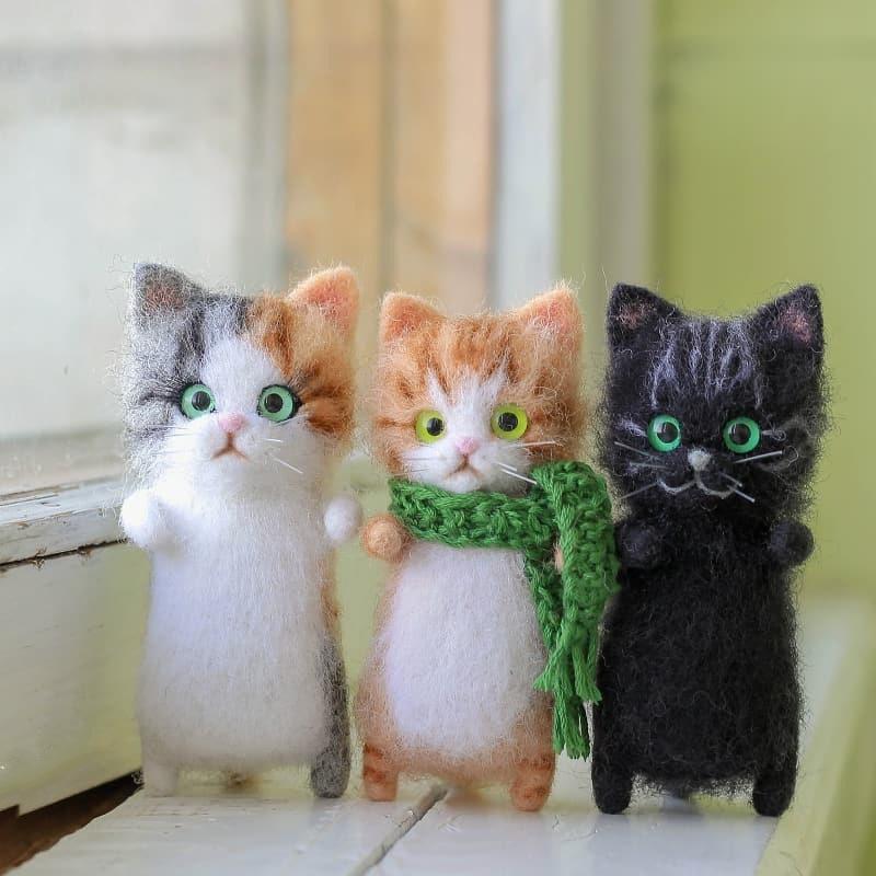 Skanto | DIY Katt Ull Filtdgave for Katteelskere