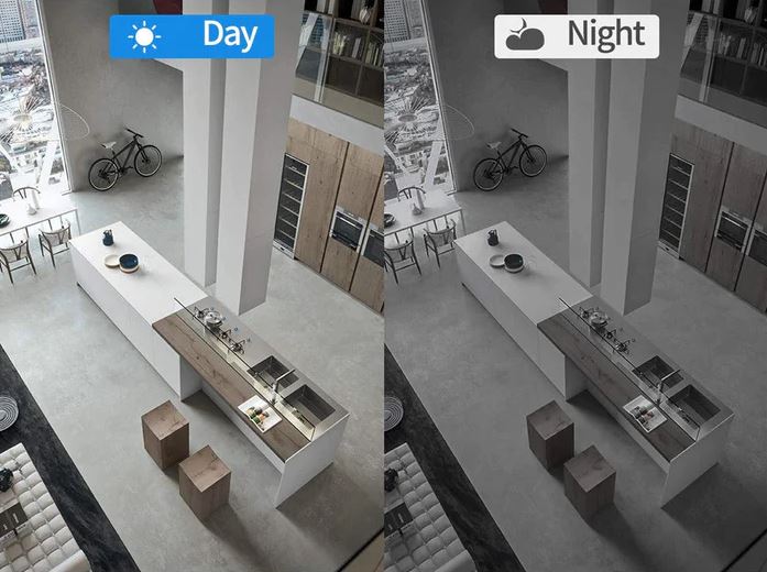 Skanto | WiFi Overvåkingskamera Nattmodus IP Sikkerhetskamera