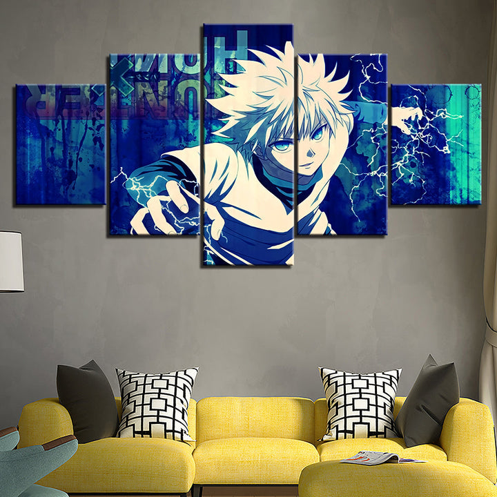 Hunter X Hunter - Lerret Veggkunst Maleri