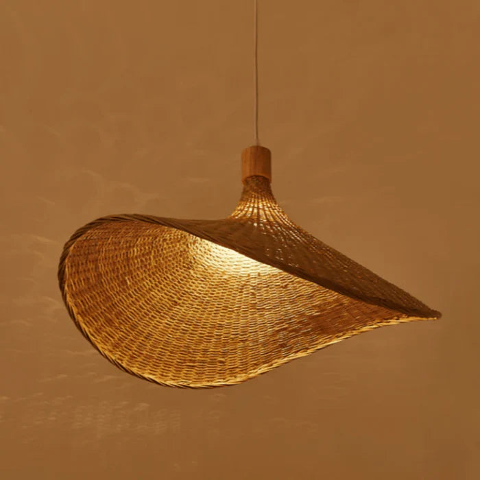Wicker Pendellampe - RusticWeave | Skanto