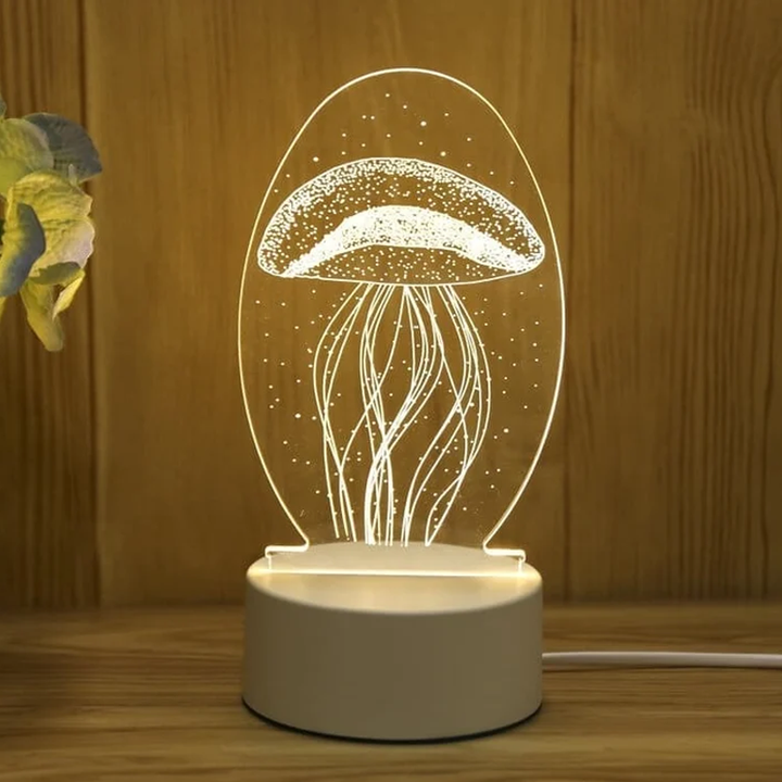 3D Nattlys Usb Skanto