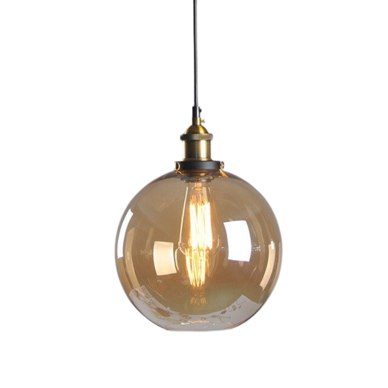 Skanto | GlassHaven – Elegant Industriell Pendellampe