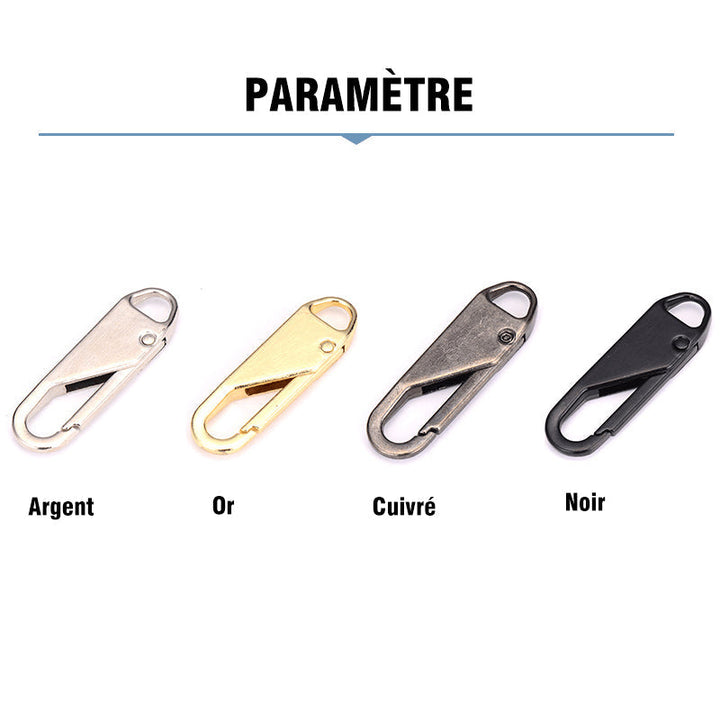 Universell metallszip-hode | Skanto