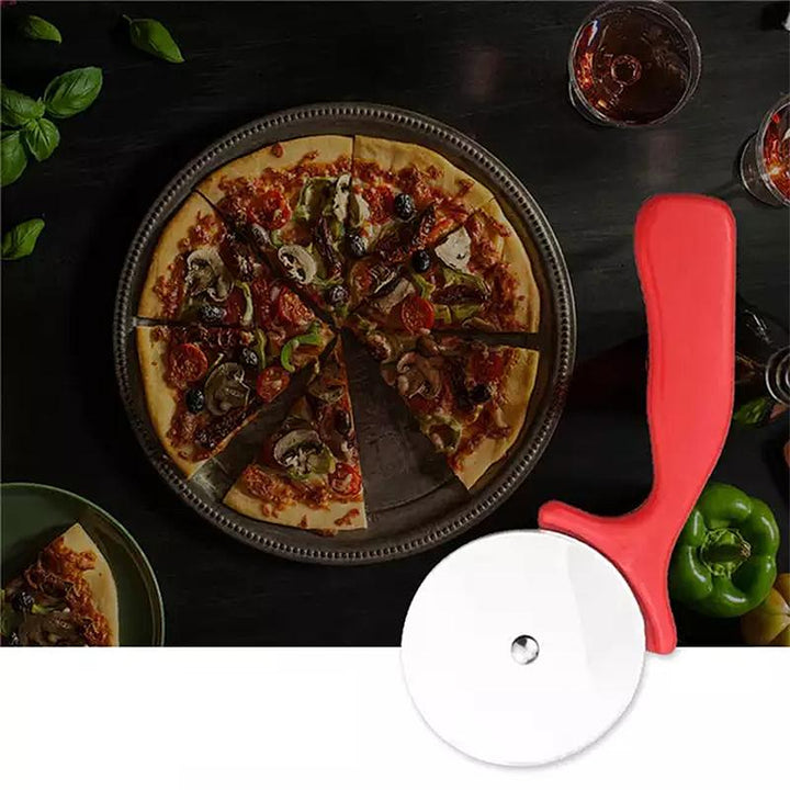 Rustfritt Stål Pizza Spatel og Cutter | Skanto