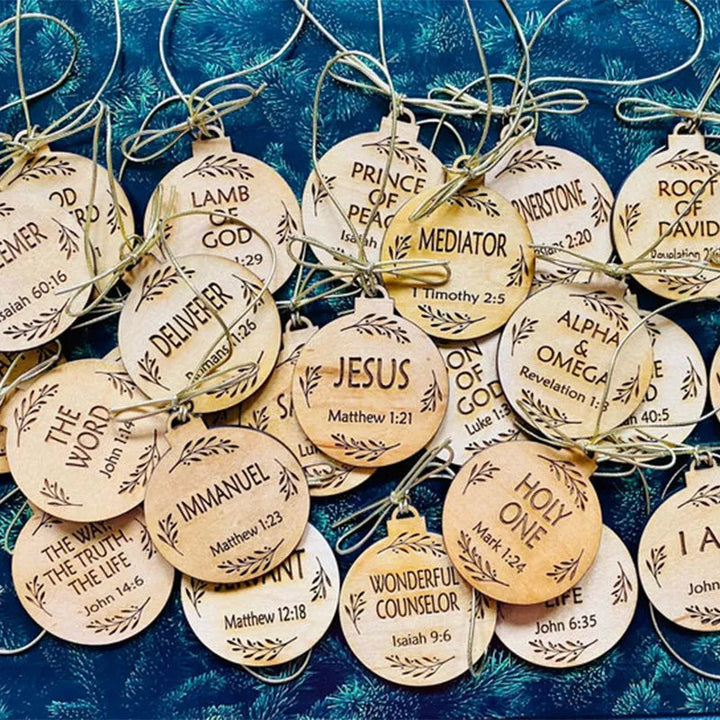 Skanto | Navn på Jesus Kristus Ornamenter