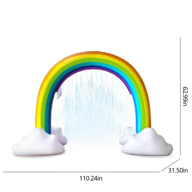 Rainbow Spray Bow Inflatable | Skanto