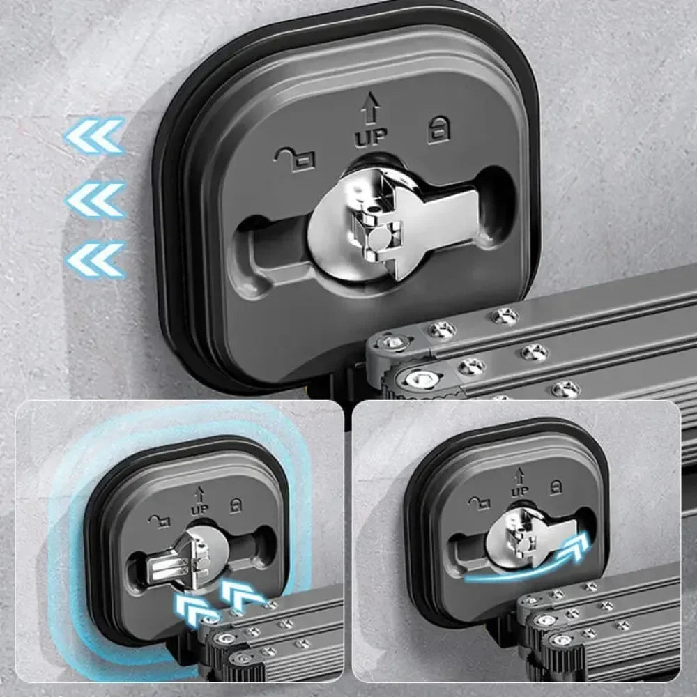 Retractable klessnor med sugekopp Skanto