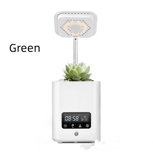 Skanto | Multifunksjonell smart hydroponisk plantepotte med kalender, diffuser og skrivebordslampe