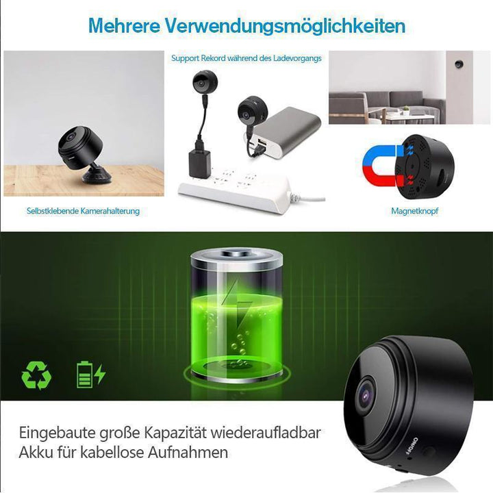 Skanto | 1080P Magnetisk Wifi-Minikamera