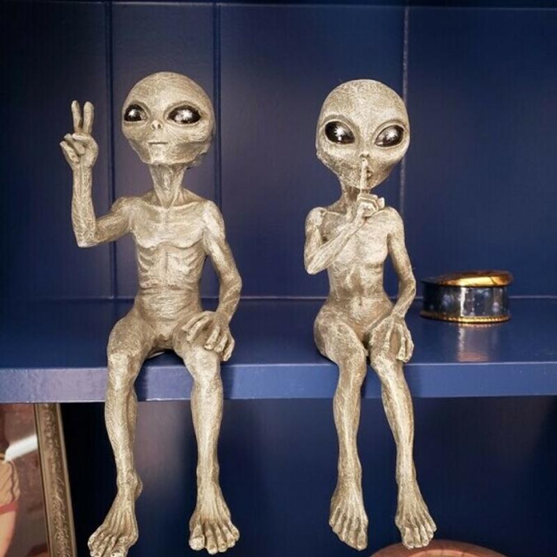 Statue Garden Alien | Skanto