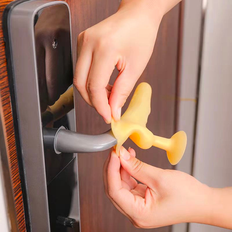 Dørhåndtakdeksel med kollisjonsbeskyttelse laget av silikon | Skanto