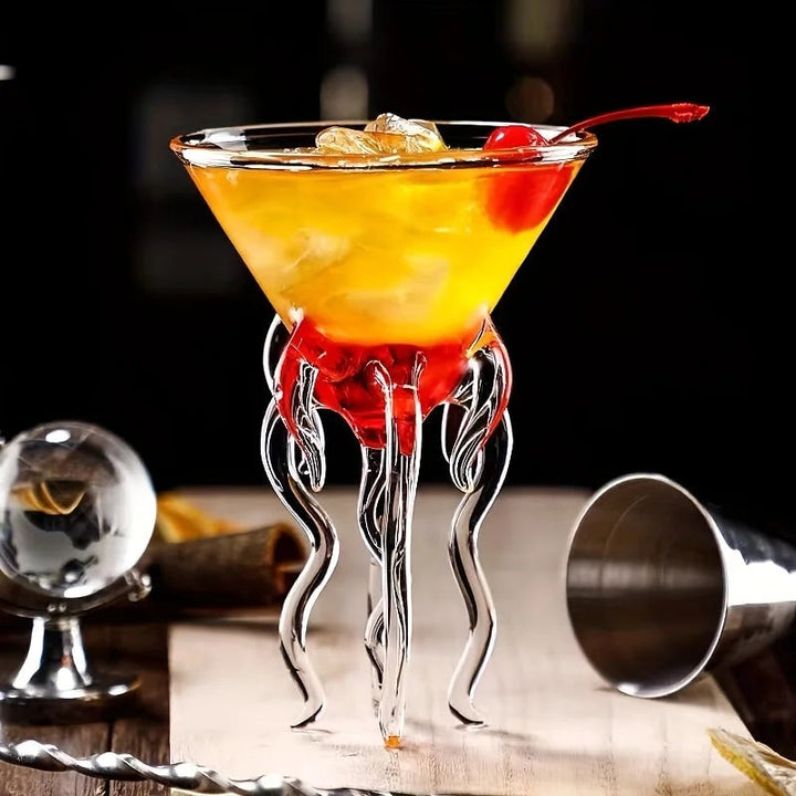 Unik, blekksprut-inspirert cocktailglass Skanto