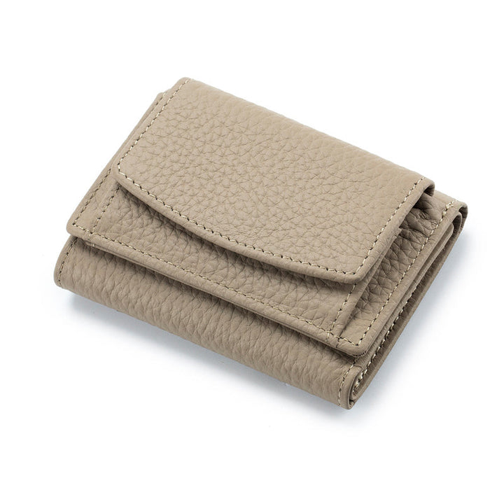 Håndlaget RFID-lommebok laget av mykt lær | Skanto
