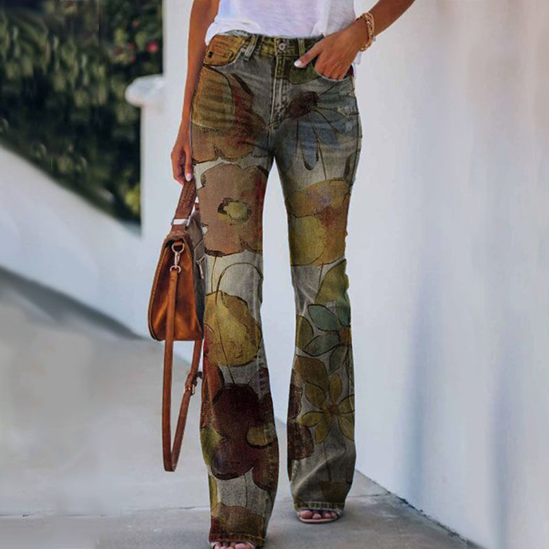 Skanto | 4-knapp Flare Jeans