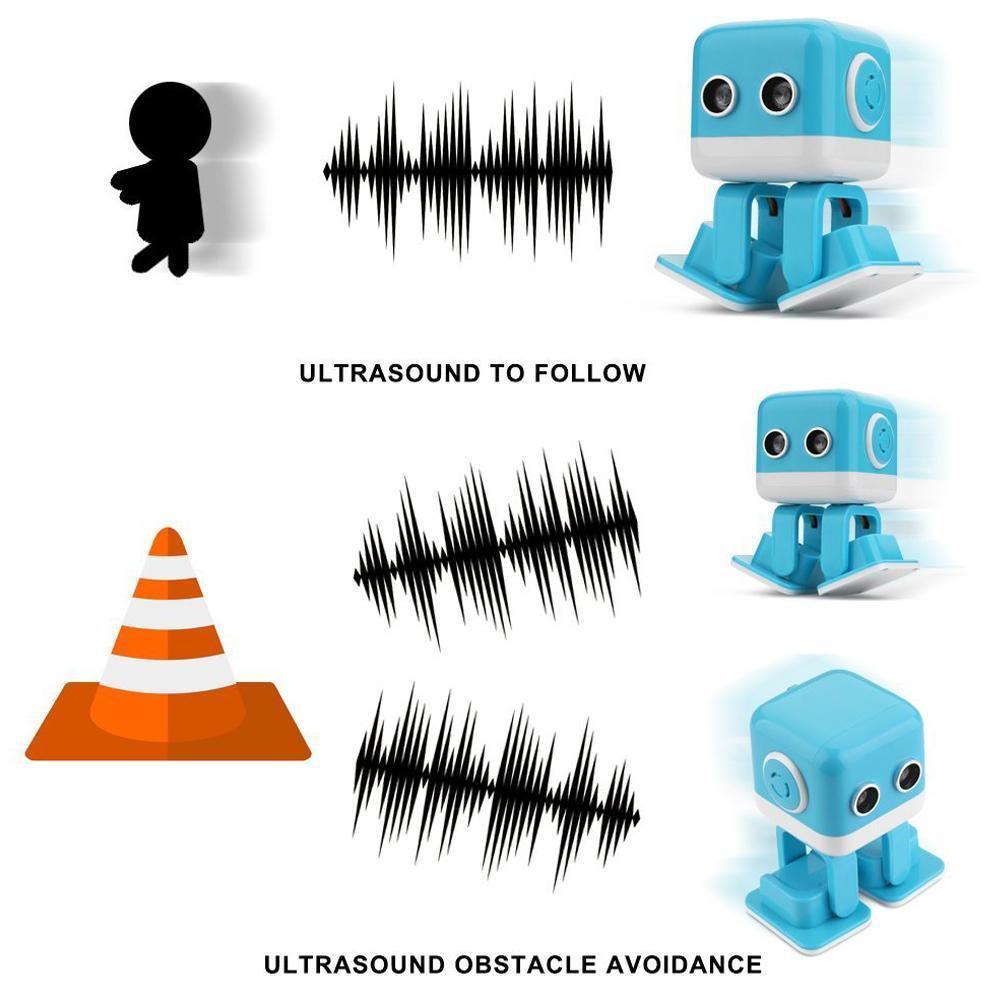Skanto | RC Robot Cube - Intelligent Dansende Robot Radio Kontroll