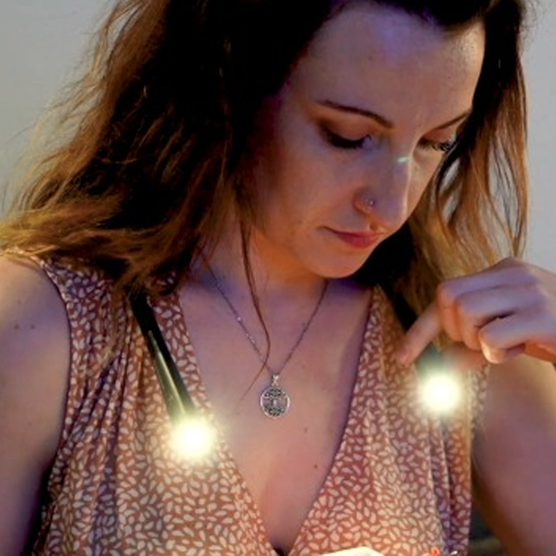 Skanto | LED Leselys I Nakken