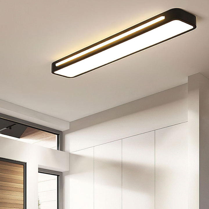 Skanto | GlowRond – Moderne LED Taklampe for Gang, Innganger & Trapper | Energisparende & Stilig Design