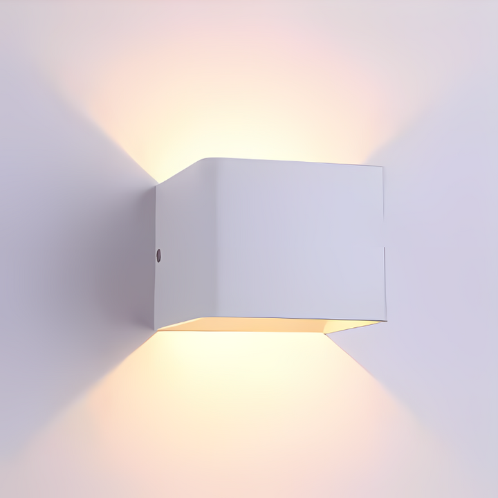 Skanto | Modern Firkantet LED Vegglampe
