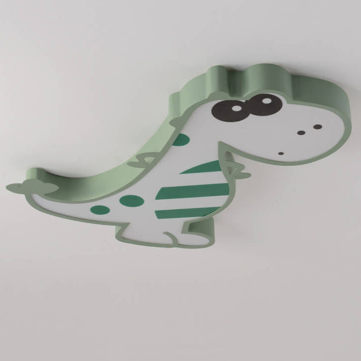 Skanto | DinoBright LED Taklampe | Kreativ Dinosaur Design | Barnerom Lampe | Varm & Hvit Lys | Dempbar