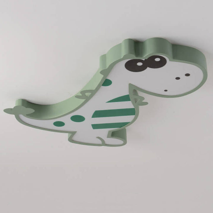 Skanto | DinoBright LED Taklampe | Kreativ Dinosaur Design | Barnerom Lampe | Varm & Hvit Lys | Dempbar