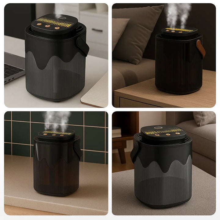 Essensiell Olje Aroma – Stille 3 L Tank – Linder Tørr Luft, Beroliger Huden & Forbedrer Søvnkvaliteten Skanto