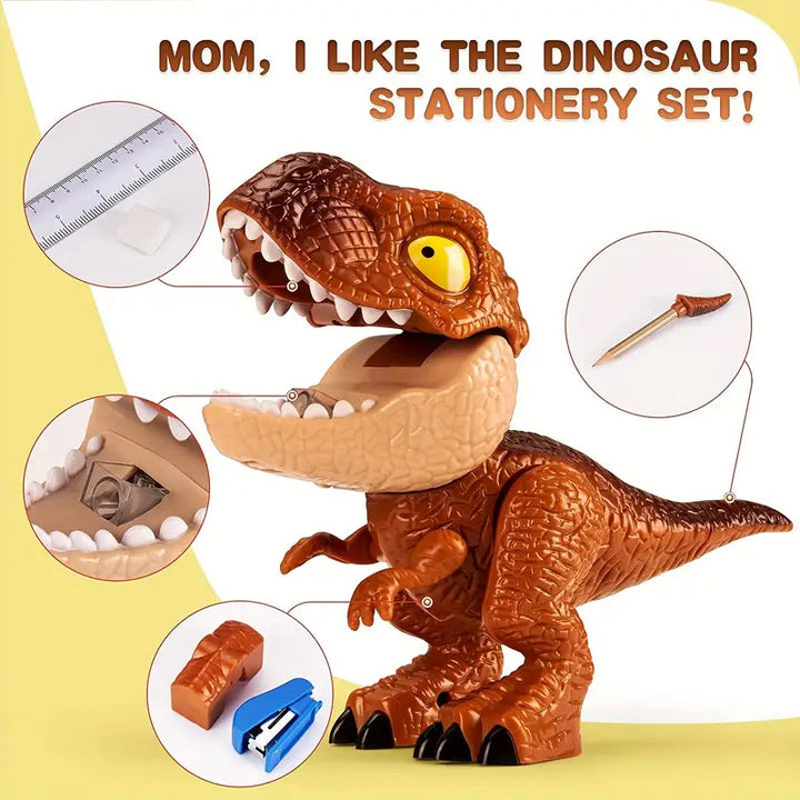 Skanto | 5-i-1 Dinosaur Kontorsett