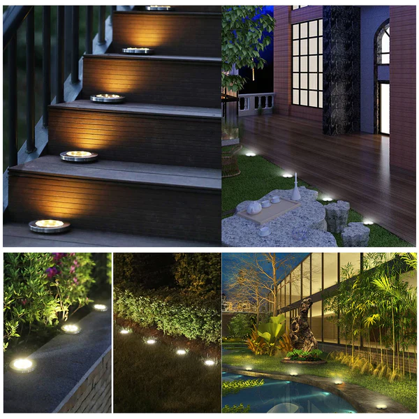 Solar-Glødende Lys | Trådlamp LED Hage Lampe | Skanto