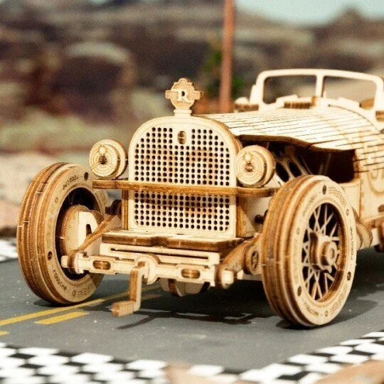 Super Tre Wooden Mechanical Model Puzzle Set | Skanto