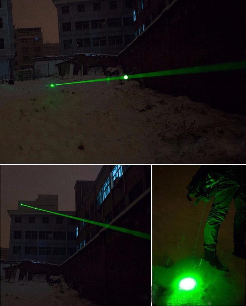 Grønn militærgrad laserpeker | Skanto