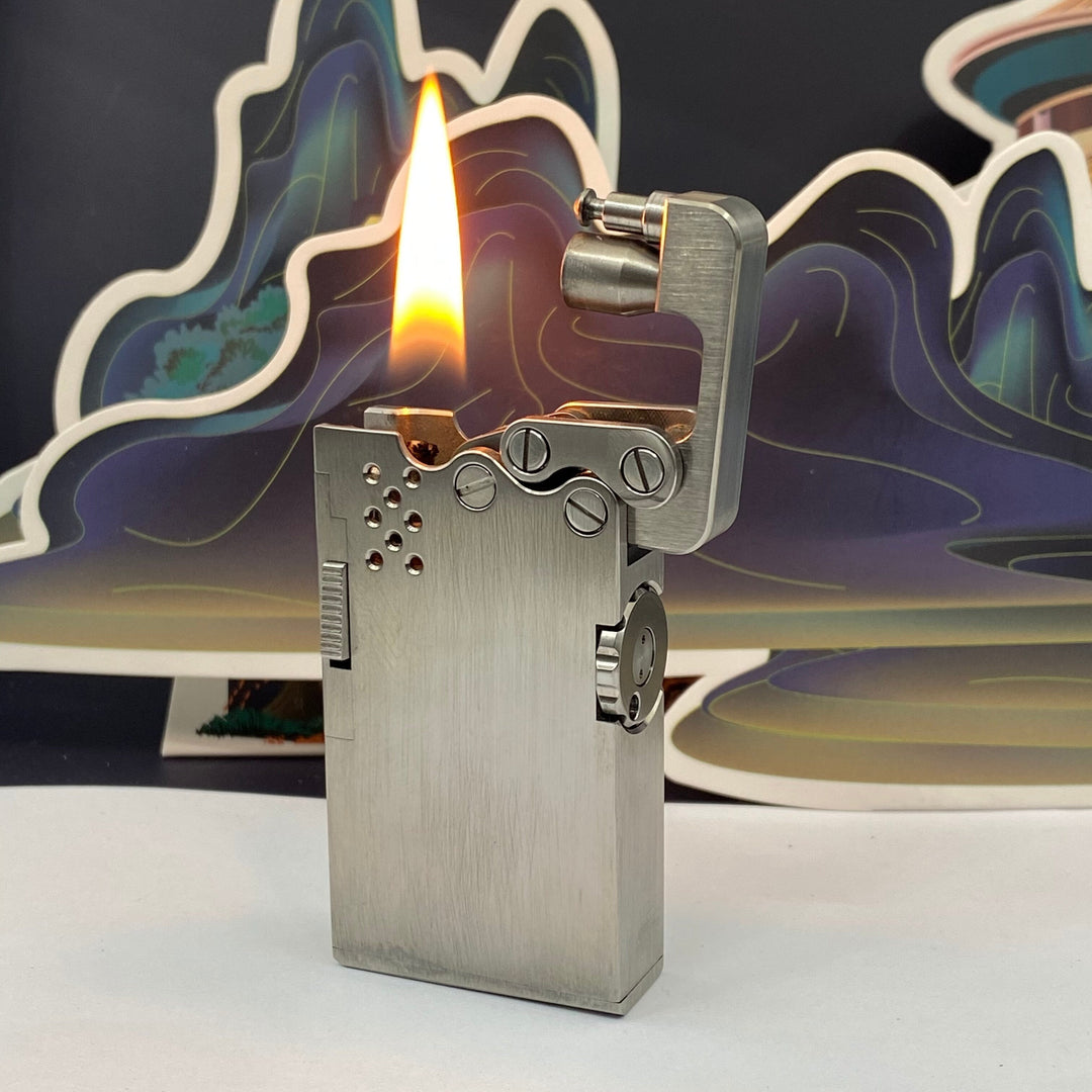 Skanto | Håndlaget Mekanisk Titan Automatisk Lighter