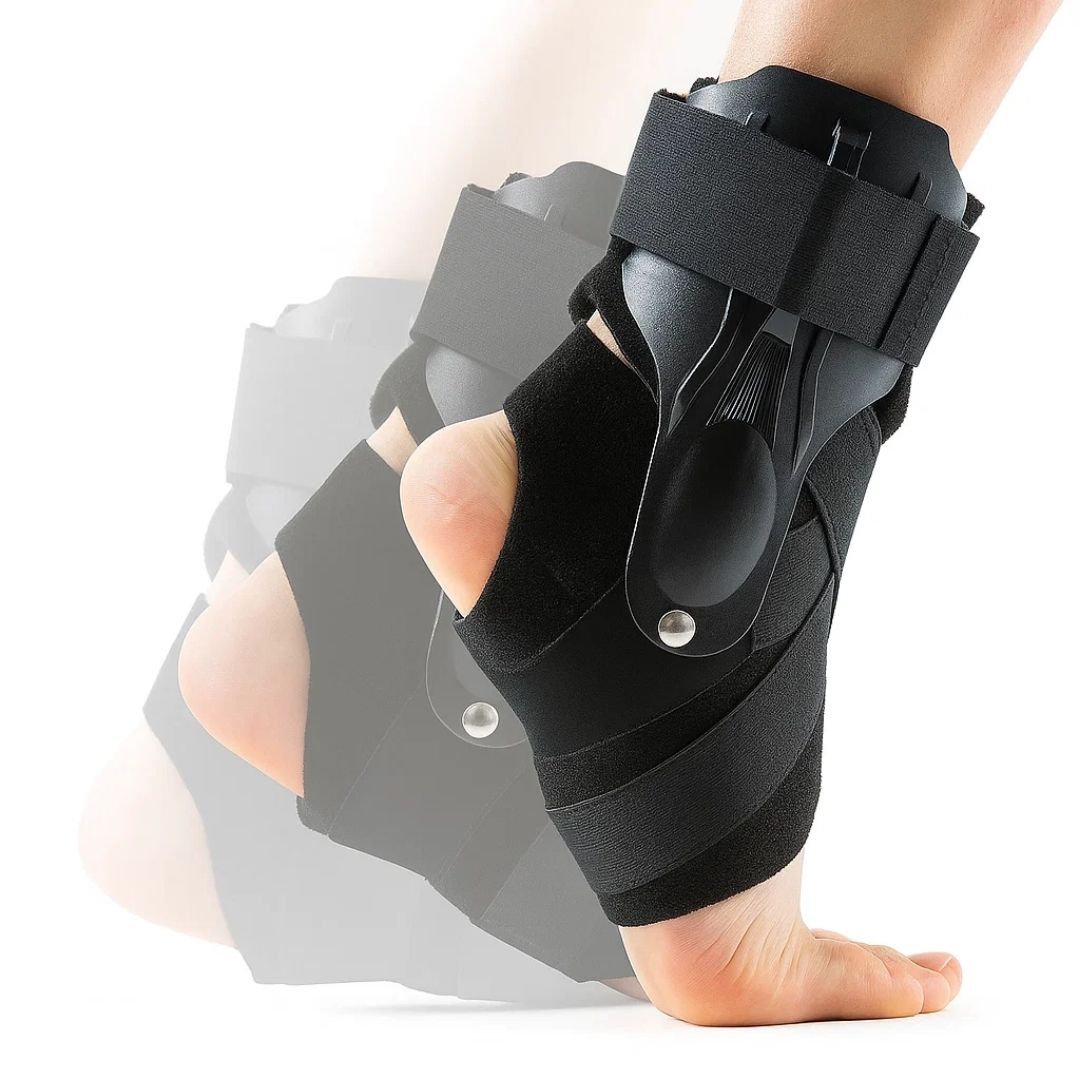 SteadyStep | Ankelstøtte | Sprainsstabilisering – Myk lavprofilsstøtte – Forebygger vridning – Fremskynder bedring – Reduserer hevelse Skanto
