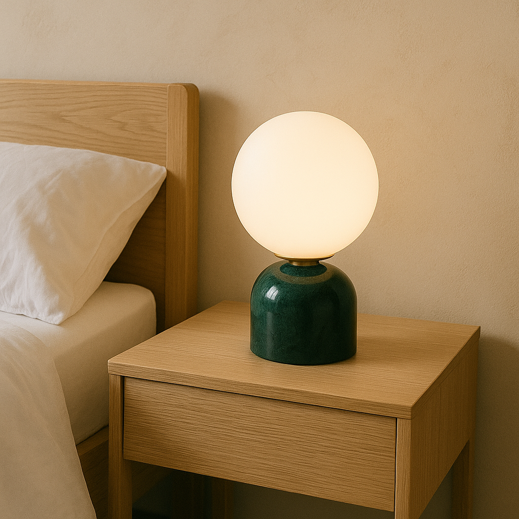 Skanto | Bordlampe i moderne design for stue eller soverom