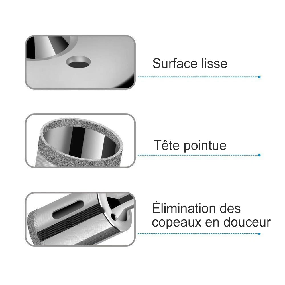 Diamant borhammer S (10 deler) | Skanto