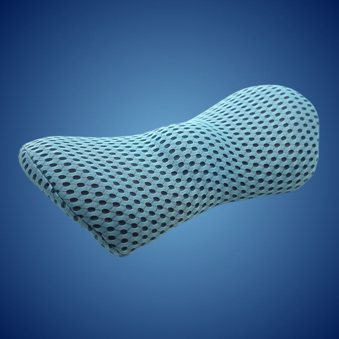 ComfortWave Lændestøttepute | for lindring av ryggsmerter - Ergonomisk design for kontor - Brukes til kjøring og hjemme Skanto