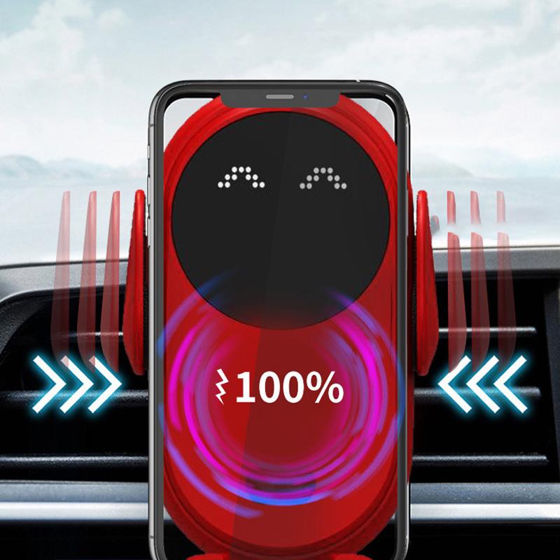 Smart Wireless Auto-Sensing Auto Håndholdt Holders Lader | Skanto