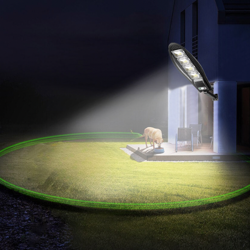 LumièreDragon – Kraftig solenergi LED spotlight for utendørs Skanto