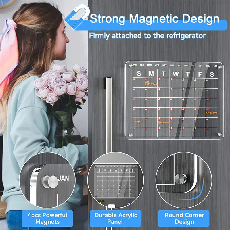 Skanto | Magnetisk Akryl Kalender