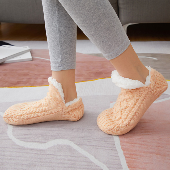 Skanto | V hals Cozy Sokker Tøfler