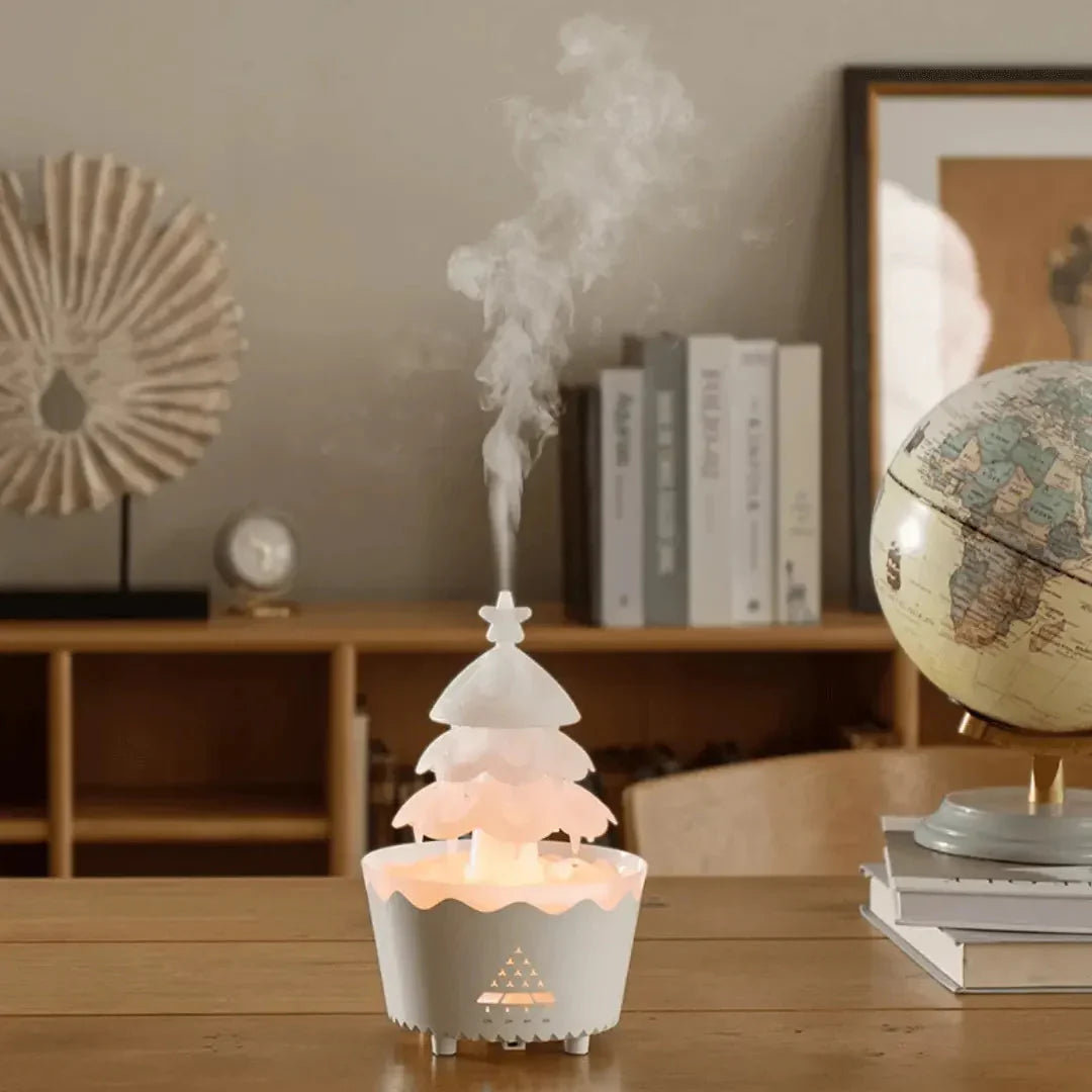 Skanto | Juletre Aroma Diffuser med LED-belysning for festlig avslapning
