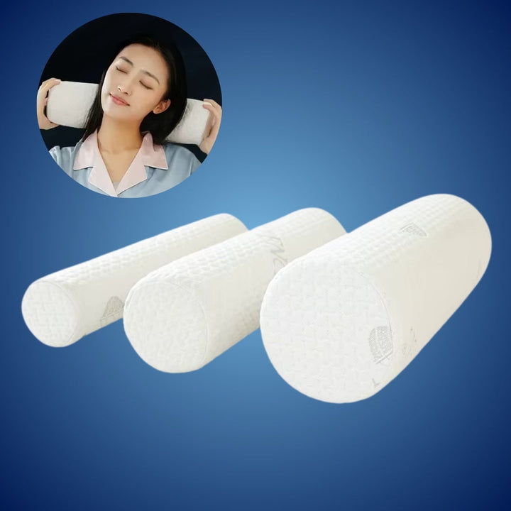 RelaxPosture Minneskum Nakkestøttepute – Perfekt for Søvn, Reiser og Smertelindring med Ergonomisk Støtte Skanto