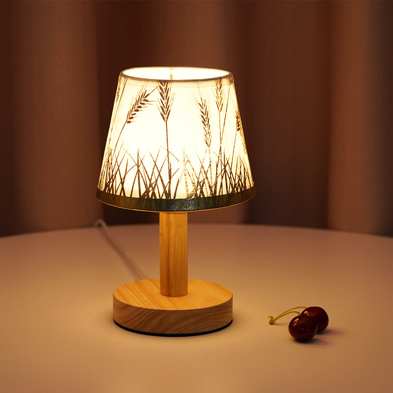 Skanto | Vintage Lin Futteral 1-Lys LED Bordlampe